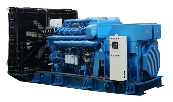شراء 1 ميجاوات 2 ميجاوات مجموعة مولد غاز طبيعي / غاز حيوي مع Cummins Yuchai Weichai المحرك online manufacture