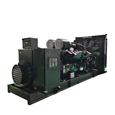 شراء 1500RPM 1500KVA مولد الديزل مع محرك كومينز 1200kw إطار مفتوح جينيت online manufacture