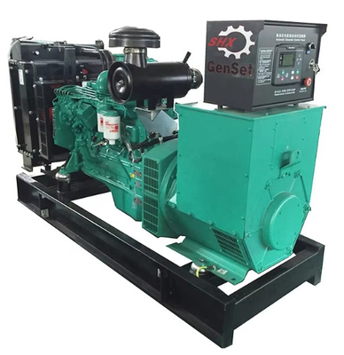 شراء مجموعة مولد الديزل 40KVA محطة توليد الطاقة الكهربائية مفتوحة الإطار للمنزل الداخلي online manufacture