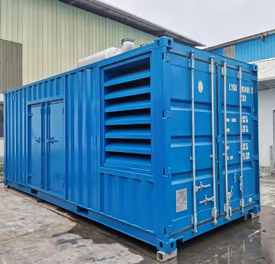 شراء 1350KVA مجموعة مولد الديزل السوبر الصامت مع محرك الطاقة SHX مولد الديزل مولد حاوية مولد محطة كهربائية مولد بديل للصناعة online manufacture