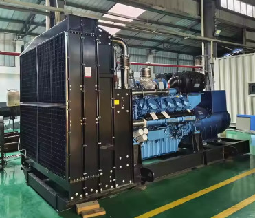 شراء 1800kVA 1440KW دينامو مرضي مولد الغاز المسال مولد الغاز الطبيعي مجموعة لتوفير الطاقة الصناعية online manufacture