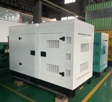 شراء SHX 50KVA مولدات الديزل الصامتة مجموعة لوحة التحكم الذكية المحطات الكهربائية مولد محرك الديزل online manufacture