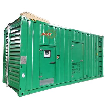 شراء SHX حاوية مفتوحة النوع منخفضة الضوضاء كومنز محرك Genset 1000kva 800kw طاقة عالية 3 مرحلة صناعية الديزل مولد مجموعة online manufacture
