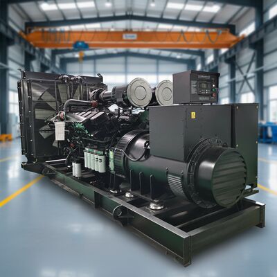 شراء كومنز KTA38-G9 600kw 800kw 1000kw 1250kva مولد الديزل من النوع المفتوح مع مولد الديزل Genset ثلاثي المراحل لمحطة توليد الطاقة online manufacture