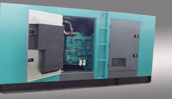 شراء محطة توليد الطاقة الصامتة للطوارئ 500kva 380V مولد الكمون عالي الجهد 50 هرتز online manufacture