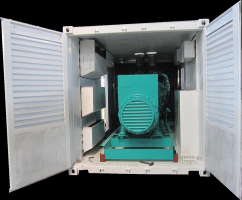 شراء 1000kw حاوية مولد ديزل المياه المبردة الصامت 3 المرحلة مولد 1MW online manufacture