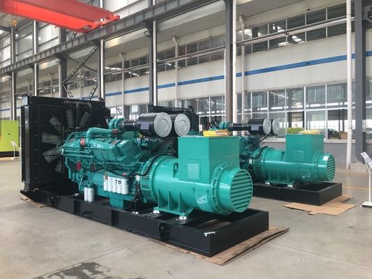 شراء 110v-480v 1500KW مولد ديزل كهربائي مفتوح الإطار مولد ديزل online manufacture