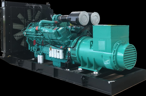 شراء 50HZ 40ft حاوية ديزل مولد ميجا سايلنت 1500 Kva DG Set online manufacture