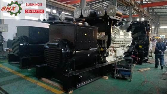 كمينز 2500kva 6.3kv مولدات الجهد العالي للموانئ البحرية