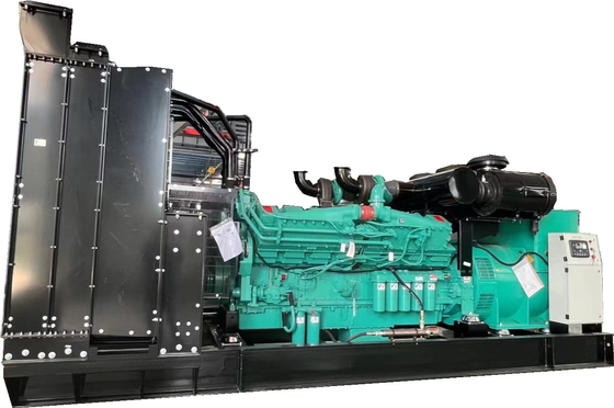 1800 دورة في الدقيقة مولدات صامتة ميجا 1000kva Cummins Diesel Engine OEM
