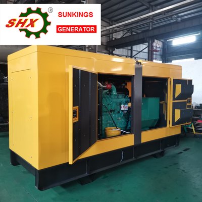 250kva الكمون مولد الطاقة الصناعية الاحتياطية غير نافذ للمطر سهل الحركة