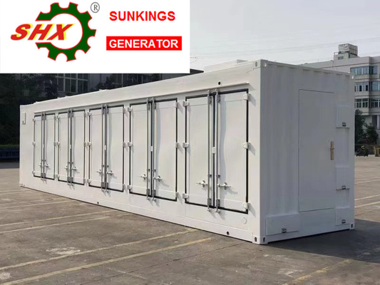 بودوين 60Hz 1500kw مولد حاوية 24V الكهربائية بدء مركز البيانات المستخدمة