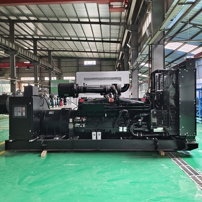 1 ميجاوات كومنز الديزل مولد مجموعة 1250kva النوع المفتوح الديزل Genset للطاقة الاستعدادية