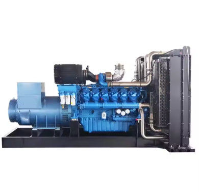 مولد الغاز الطبيعي 80KVA مولد Lpg مع محرك طاقة يوتشاي مولد غاز الغاز الحيوي مجموعة محطة كهرباء مولد غاز عالي الجودة للاستخدام المنزلي