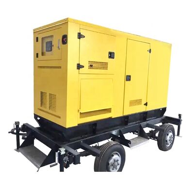 مجموعة مولدات ديزل صامتة SHX 50KVA مع مقطورة - محطات طاقة عالية الأداء - كهرباء احتياطية للاستخدام المنزلي