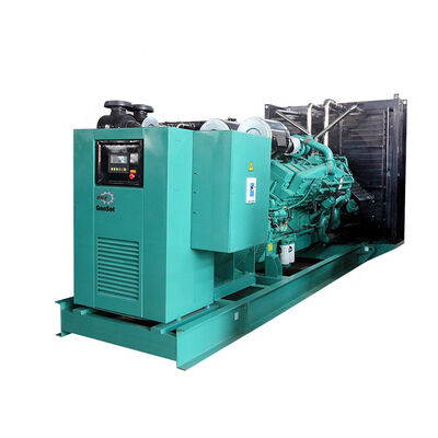 Shx نوع مفتوح 480v 550/600kw 687.5/750kva مولد وقود الديزل منخفض الضوضاء في حالة الاستعداد لمحرك كومينز